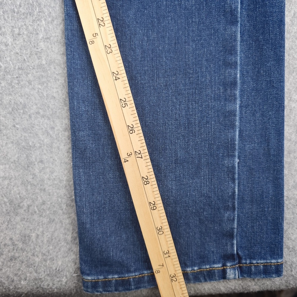 Wrangler Retro Jeans Mens 34x32 Skinny Blue Dark Wash Stretch Denim - Picture 3 of 9